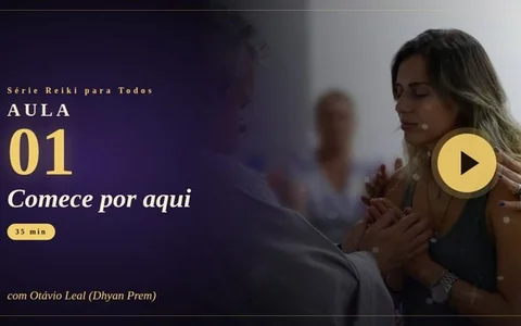 Aula gratuita Reiki para Todos com Otávio Leal