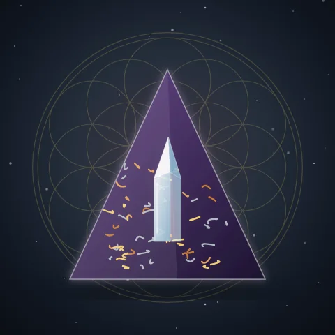 Orgonite: forma de cristal estudada no curso Cristais e Gemas de Otávio Leal