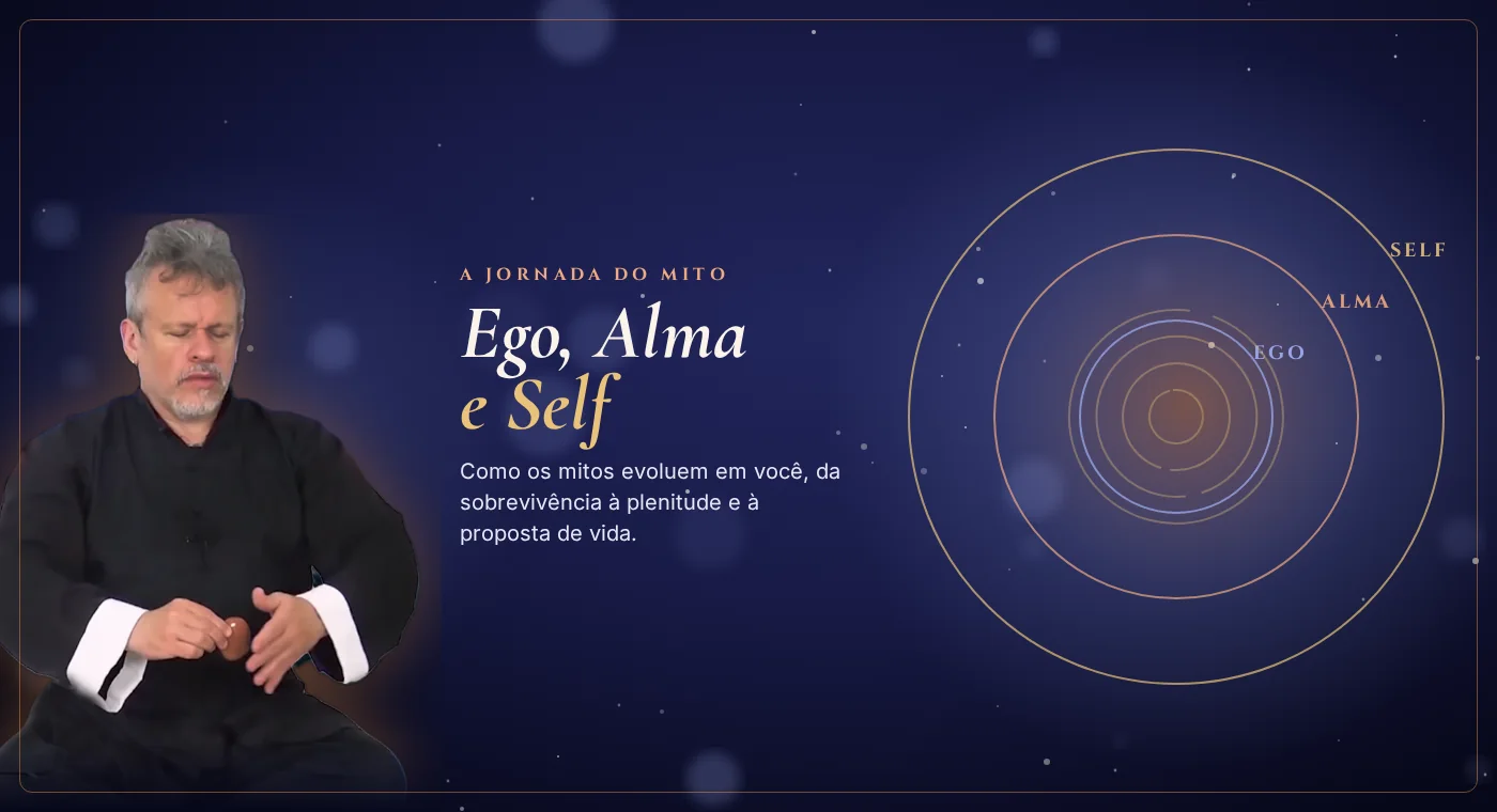 A jornada do mito: Ego, Alma e Self, com Otávio Leal