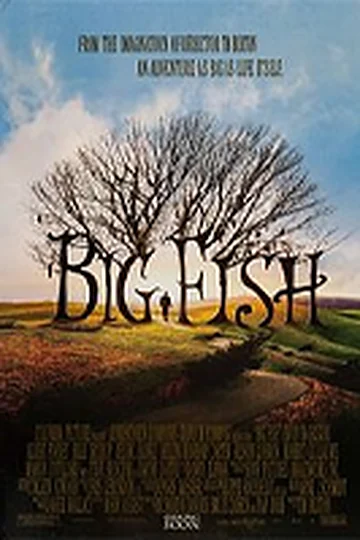 Pôster do filme Peixe Grande, exemplo do arquétipo do Mago