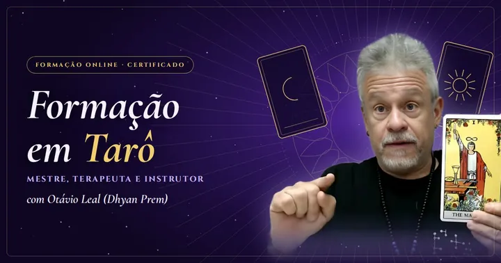 Formação Online em Tarô, com Otávio Leal (Dhyan Prem)