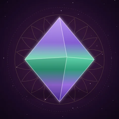 Fluorita, cristal estudado no curso Reiki com Cristais de Otávio Leal