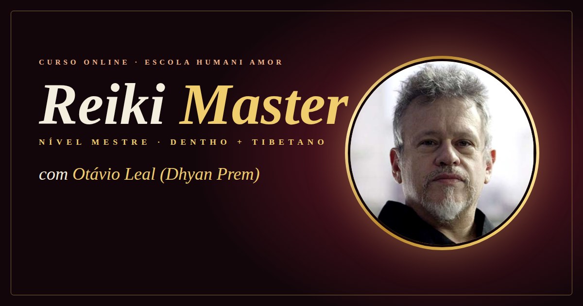 Reiki Master com Otávio Leal